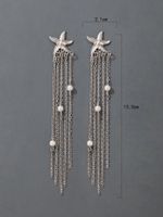 2021 New Fashion Jewelry Star Pearl Earrings main image 4