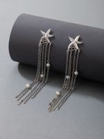 2021 New Fashion Jewelry Star Pearl Earrings main image 6