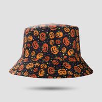 2021 New Halloween Fisherman Hat Funny Trend Street Hat Sun Protection Hat Fashion Casual Pot Hat sku image 1