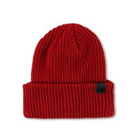 Autumn New Woolen Cap Women's Simple Fashionable Warm Ear Protection Leather Ring Cold Hat Japanese Style All-matching Knitted Hat Men sku image 6