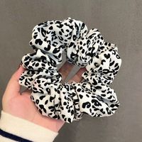 Fashionable Cotton Linen Fabric Hair Band Temperament Hair Rubber Band Head Flower Hair Scrunchies sku image 5