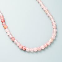 Böhmischen Stil Farbige Perlen Handgemachte Perlenkette Reisperlenkette sku image 2