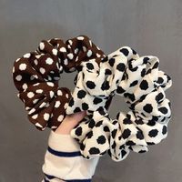 Fashionable Cotton Linen Fabric Hair Band Temperament Hair Rubber Band Head Flower Hair Scrunchies main image 6