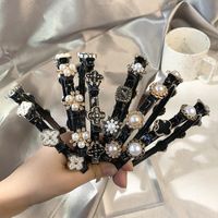 Bangs Broken Hair Organize Fantastic Hairpin Headband Internet Celebrity 2021new Hairpin Headband Headdress Female Braided Hair Clip main image 1