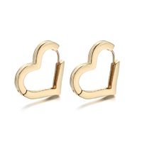 Fashion C Shape Copper No Inlaid Earrings sku image 3