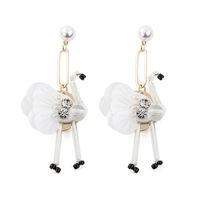 Alloy Fashion  Earring  (white) Nhll0063-white sku image 1