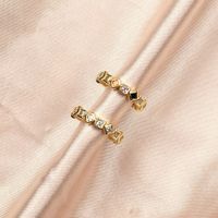 New Rainbow Series Zircon Copper Ring Design Personality Joint Index Finger Ring Cross-border Accessories Wholesale main image 3