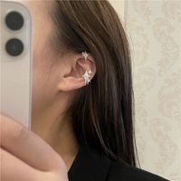 Fashion Star Ear Clip Earrings Fashion Personalized Ear Bone Clip Earrings Accessories Wholesale main image 3