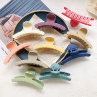 Cream Color Catch Clip Ins Simple Hair Catch Sweet Plate Hair Clip Back Of Head Hair Clip Hair Accessories main image 2