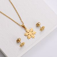 304 Stainless Steel 18K Gold Plated Ethnic Style Plating Rhombus Pendant Necklace main image 4