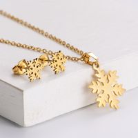 304 Stainless Steel 18K Gold Plated Ethnic Style Plating Rhombus Pendant Necklace main image 6
