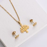Stainless Steel 18K Gold Plated Korean Style Plating Crown main image 4