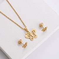 Stainless Steel 18K Gold Plated Korean Style Plating Crown main image 4