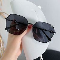 Horsebit Sunglasses  New Anti-ultraviolet Sunglasses Female Glasses main image 4