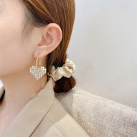 S925 Silver Needle Pearl Earrings Baroque Retro Personalized Earrings Temperament Alloy Earring main image 3