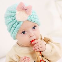 Fashion Children's Knitted Hat For Autumn And Winter Warmth Strawberry Woolen Hat 21 Colors main image 4