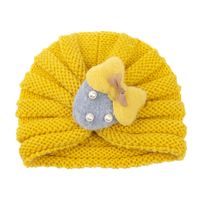 Fashion Children's Knitted Hat For Autumn And Winter Warmth Strawberry Woolen Hat 21 Colors main image 6