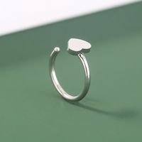 Stainless Steel Heart Nose Ring Without Perforation Heart-shaped Nose Clip main image 3