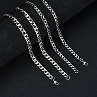 Simple Style Geometric Stainless Steel Polishing Necklace main image 3