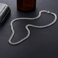 Simple Style Geometric Stainless Steel Polishing Necklace main image 4