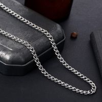 Simple Style Geometric Stainless Steel Polishing Necklace main image 5