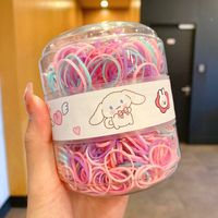 Children's High Elastic Rubber Band Hair Tie 600 Pieces Box sku image 3