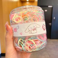 Children's High Elastic Rubber Band Hair Tie 600 Pieces Box sku image 4