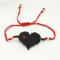 Personality Turkish Devil Eyes Miyuki Beads Bracelet Hand-woven Beaded Ethnic Religious Bracelet sku image 8