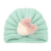 Fashion Children's Knitted Hat For Autumn And Winter Warmth Strawberry Woolen Hat 21 Colors sku image 1