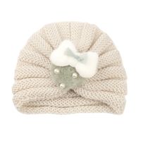 Bonnet Tricoté Pour Enfants À La Mode Pour La Chaleur D&#39;automne Et D&#39;hiver Bonnet En Laine À La Fraise 21 Couleurs sku image 2