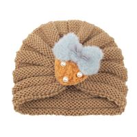 Fashion Children's Knitted Hat For Autumn And Winter Warmth Strawberry Woolen Hat 21 Colors sku image 3