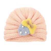 Fashion Children's Knitted Hat For Autumn And Winter Warmth Strawberry Woolen Hat 21 Colors sku image 5