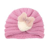 Fashion Children's Knitted Hat For Autumn And Winter Warmth Strawberry Woolen Hat 21 Colors sku image 12