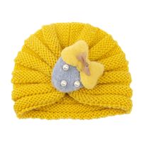 Fashion Children's Knitted Hat For Autumn And Winter Warmth Strawberry Woolen Hat 21 Colors sku image 15