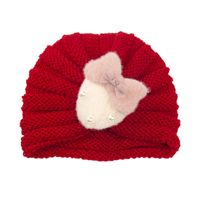 Fashion Children's Knitted Hat For Autumn And Winter Warmth Strawberry Woolen Hat 21 Colors sku image 16