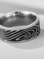 Vintage Stainless Steel Ring main image 3