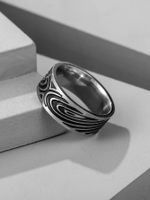 Vintage Stainless Steel Ring main image 7