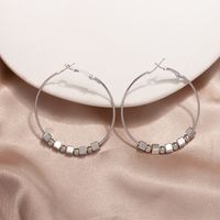 Simple Geometric Circle 2021 New Trendy High-end Personality Earring main image 4