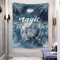 Factory Direct Sales New Line Moon Tapestry Wall Decoration Home Decorative Hanging Cloth Wall Hanging main image 5