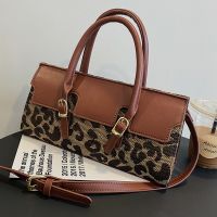 Bolsos De Otoño E Invierno 2021 Nuevo Bolso De Mensajero De Nicho Bolso De Mano Con Un Solo Hombro Con Estampado De Leopardo De Moda main image 1