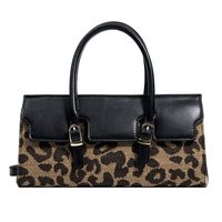 Bolsos De Otoño E Invierno 2021 Nuevo Bolso De Mensajero De Nicho Bolso De Mano Con Un Solo Hombro Con Estampado De Leopardo De Moda main image 3