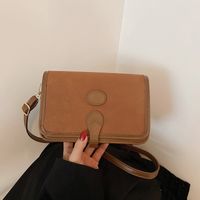 Texture Casual Small Bags Women's 2021 New Trendy Style Internet Celebrity Autumn And Winter Shoulder Bag Simple Retro Messenger Bag main image 1