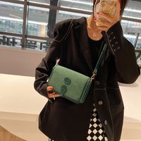 Texture Casual Small Bags Women's 2021 New Trendy Style Internet Celebrity Autumn And Winter Shoulder Bag Simple Retro Messenger Bag main image 4