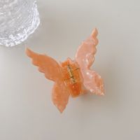 Korea Acetat Blatt Fresh Color Catch Clip Große Schmetterlings-haarnadel Mädchen Prinzessin Hair Catch sku image 2