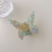 Korea Acetate Sheet Fresh Color Catch Clip Large Butterfly Hairpin Girl Princess Hair Catch sku image 3