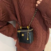 Mini Rhombus Chain Small Bag For Women 2021 New Lipstick Pack Shoulder Women's Bag Fashion Korean Casual Messenger Bag sku image 4