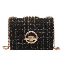Small Fresh Small Square Bag 2021 Autumn New Style Simple And Cute One-shoulder Messenger Bag sku image 1