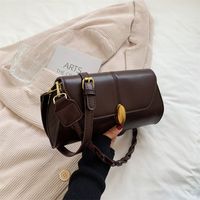 Herbst- Und Wintertexturtasche 2021 Neue Tasche Retro-umhängetasche Texturmode Mit Einer Schulter Kleine Quadratische Tasche sku image 3