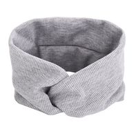 Simple Knitted Cross Hair Band Yoga Sports Men And Women Fashion Sweat-absorbent Turban  Hair Accessories Nihaojewelry Wholesale sku image 11