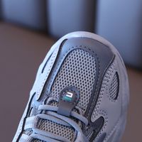 Zapatillas De Deporte Para Niños 2021 Otoño Nuevos Zapatos Informales Transpirables De Malla Estilo Coreano Antideslizantes Para Niños Y Estudiantes De Tamaño Medio Y Grande main image 5